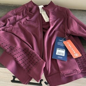 Marika Women's Plum Bomber Jacket
